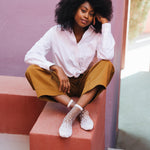 Atelier St Eustache Nakameguro Sock in White - Big Bag NY