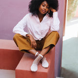 Atelier St Eustache Nakameguro Sock in White - Big Bag NY