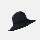 PCNQ THEO Cotton Sun Hat in Black - Big Bag NY