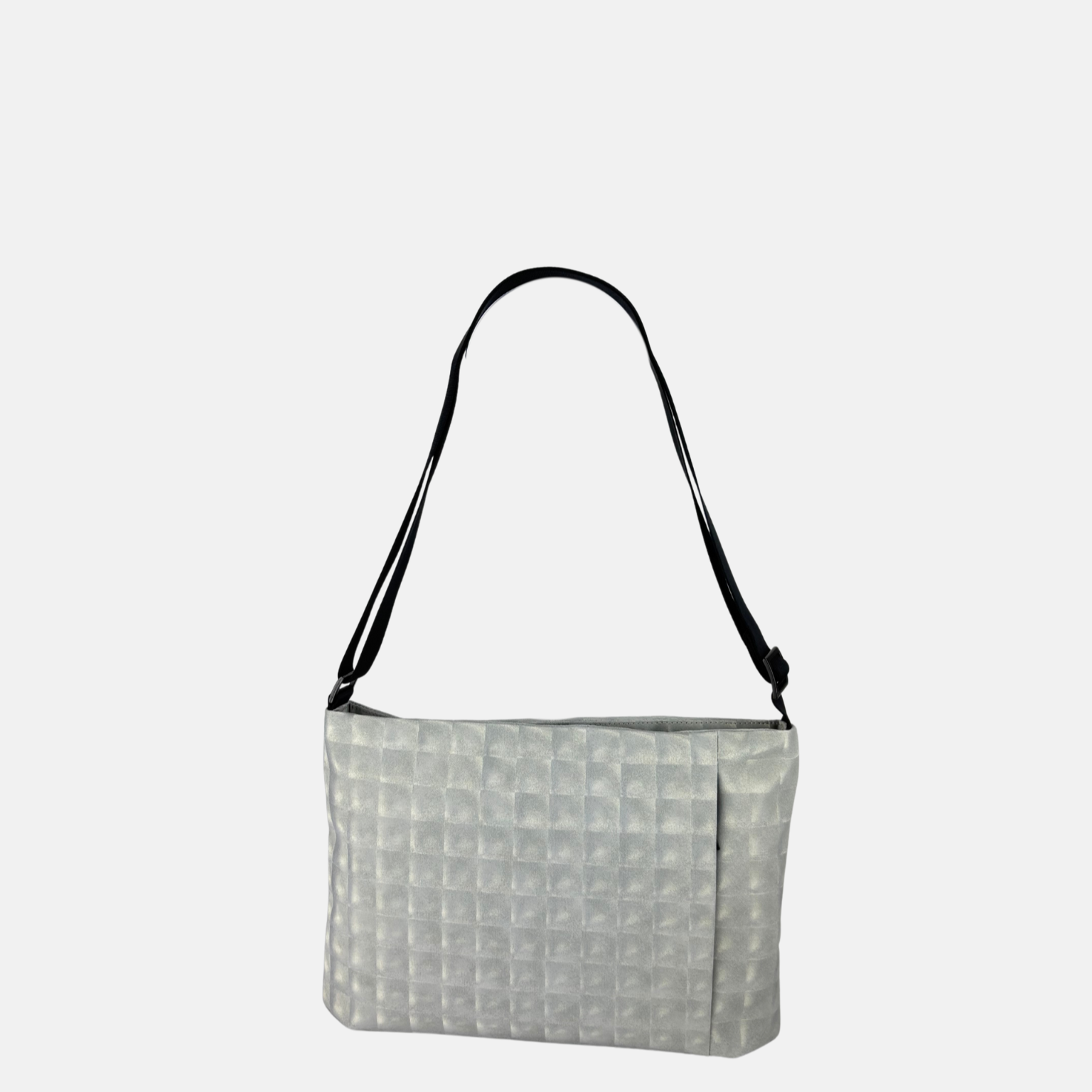 Acrylic Large Pochette Deep in Line Black - Big Bag NY