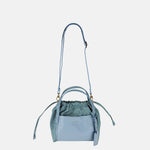 PLINIO Drawstring Small Tote in Cristallo - Big Bag NY
