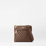 MZ Wallace Metro Flat Crossbody in Walnut - Big Bag NY