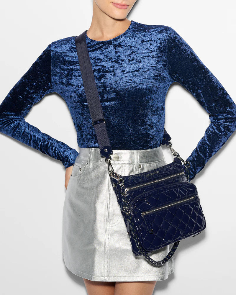 Downtown Crosby Navy Lacquer - Big Bag NY