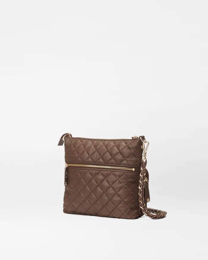 MZ Wallace Downtown Crosby in Walnut - Big Bag NYC