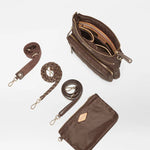 MZ Wallace Downtown Crosby in Walnut - Big Bag NYC