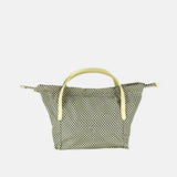 PLINIO Drawstring Small Tote in Canarino - Big Bag NY
