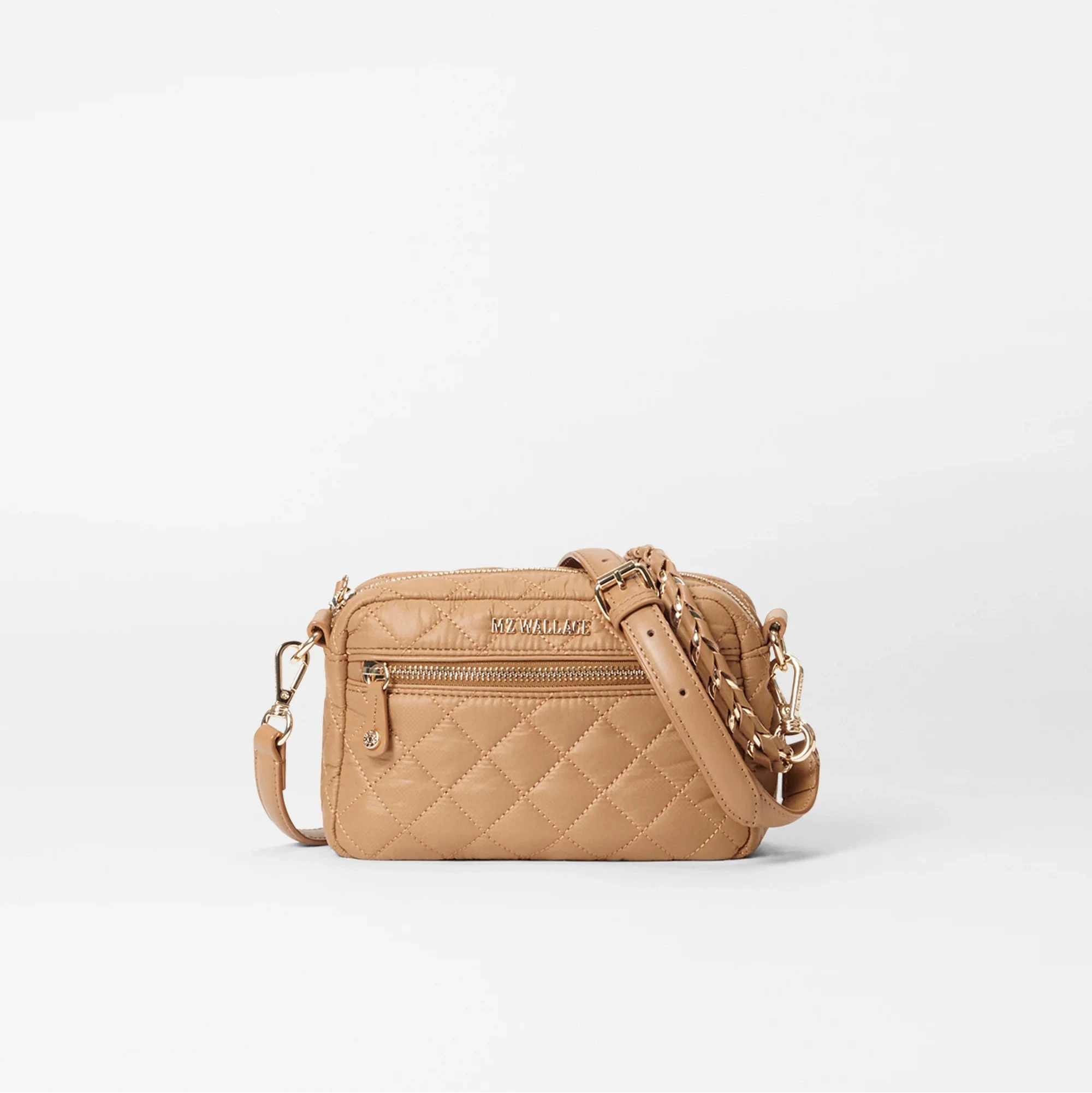 MZ Wallace Mini Crosby Caramel - Big Bag NY