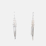 Alison Evans Silver Long Jellyfish Earrings -  Big Bag NY