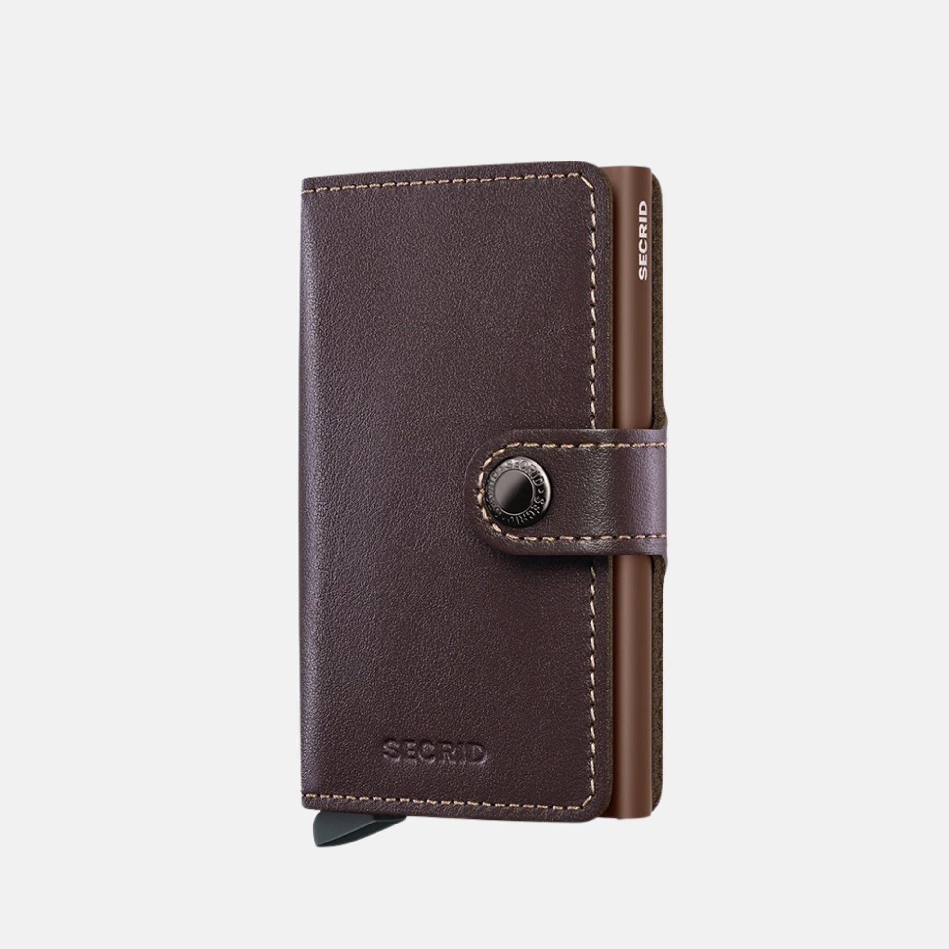 Secrid Miniwallet in Original Leather in Chocolate- Big Bag NY