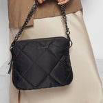 MZ Wallace Quilted Madison Crossbody in Black - Big Bag NY