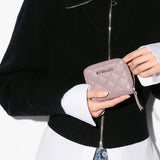 MZ Wallace Small Zip Around Wallet in Quail - Big Bag NY