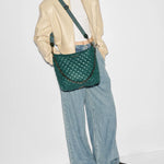 MZ Wallace Crosby Hobo in Emerald - Big Bag NY