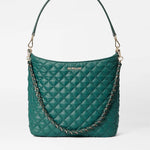 MZ Wallace Crosby Hobo in Emerald - Big Bag NY