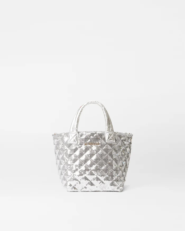 MZ Wallace Ice Sequin Micro Metro Tote Deluxe - Big Bag NY