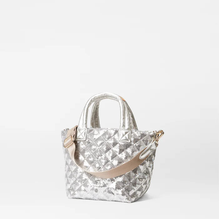 MZ Wallace Ice Sequin Micro Metro Tote Deluxe - Big Bag NY
