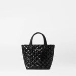 MZ Wallace Black Sequin Micro Metro Tote Deluxe - Big Bag NY