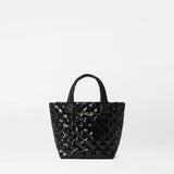 MZ Wallace Black Sequin Micro Metro Tote Deluxe - Big Bag NY