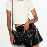 MZ Wallace Crosby Go in Black Lacquer - Big Bag NY