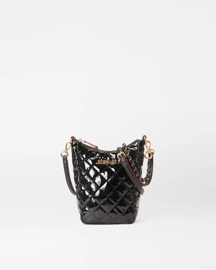 MZ Wallace Crosby Go in Black Lacquer - Big Bag NY
