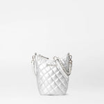 MZ Wallace Crosby Go in Matte Silver - Big Bag NY