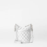 MZ Wallace Crosby Go in Matte Silver - Big Bag NY