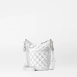 MZ Wallace Crosby Go in Matte Silver - Big Bag NY