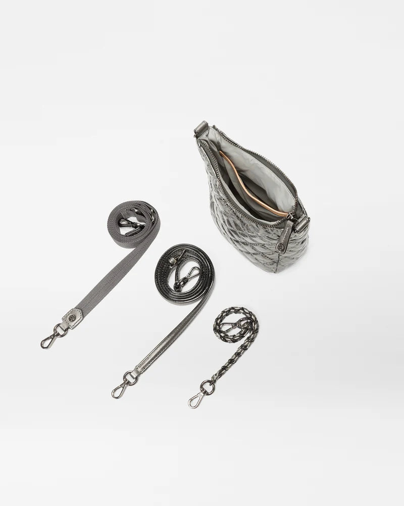 Pewter Metallic MZ Wallace Crosby Go - Big Bag NY 