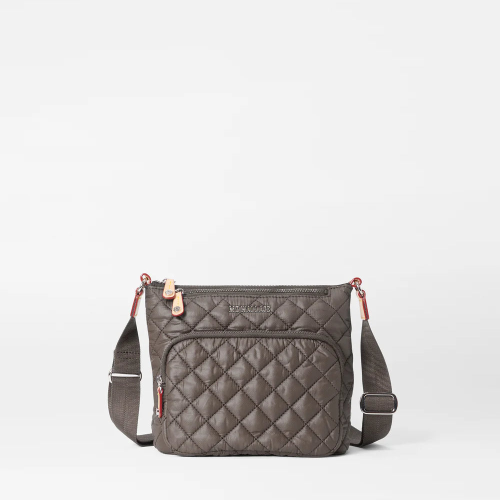 MZ Wallace Metro Scout Deluxe Crossbody in Magnet - Big Bag NY