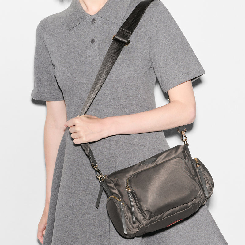 MZ Wallace Chelsea Crossbody Bag in Magnet - Big Bag NY