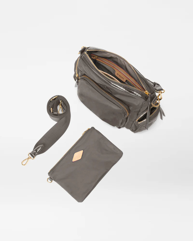 MZ Wallace Chelsea Crossbody Bag in Magnet - Big Bag NY