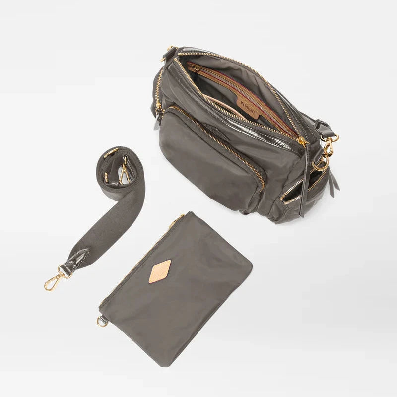 MZ Wallace Chelsea Crossbody Bag in Magnet - Big Bag NY