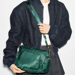 MZ Wallace Chelsea Crossbody Bag in Emerald - Big Bag NY