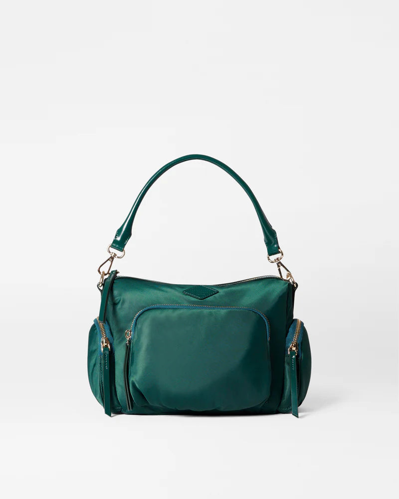 MZ Wallace Chelsea Crossbody Bag in Emerald - Big Bag NY