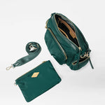 MZ Wallace Chelsea Crossbody Bag in Emerald - Big Bag NY