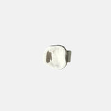 Ithil Geometric Silver Statement Ring - Big Bag NY