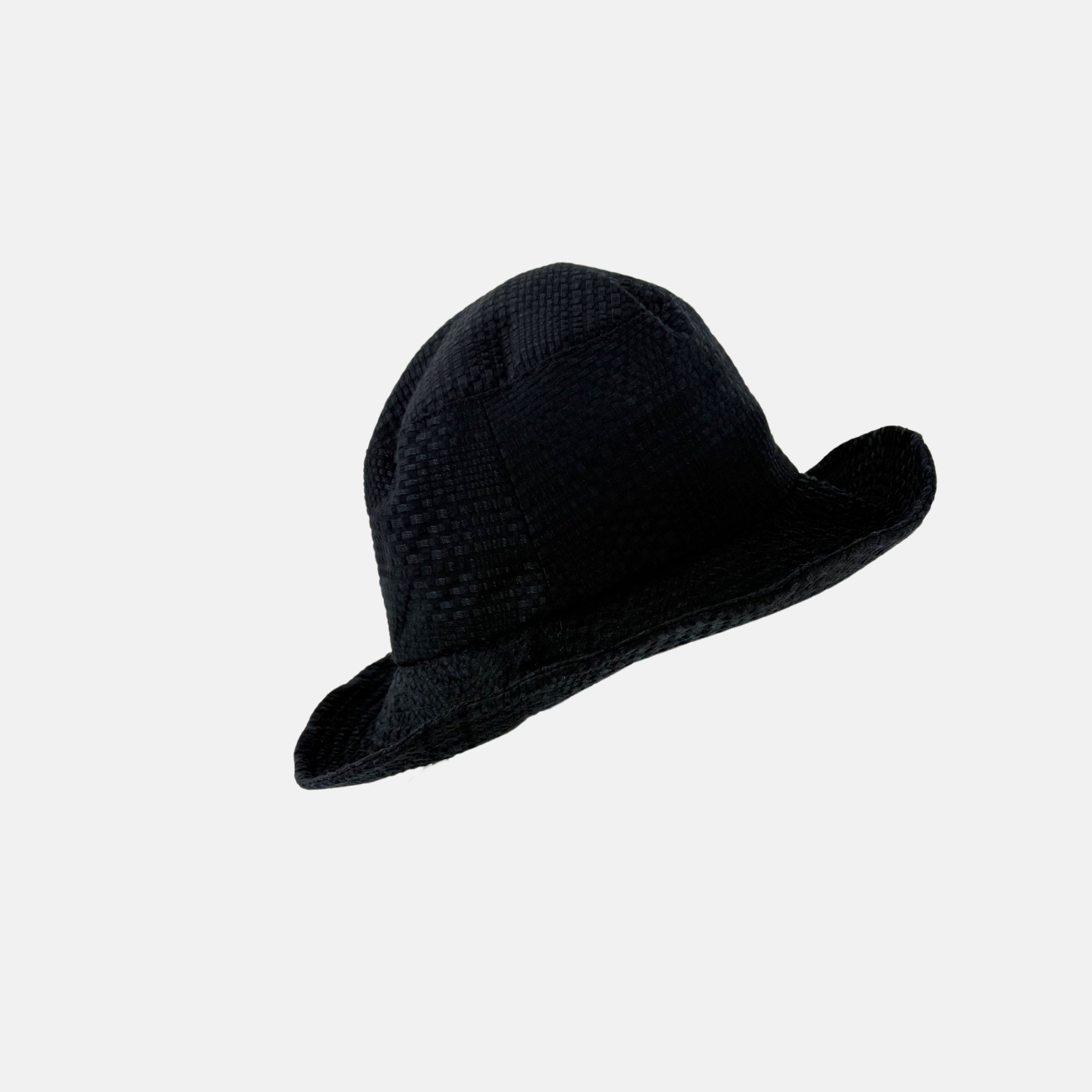 PCNQ THEO Cotton Sun Hat in Black - Big Bag NY