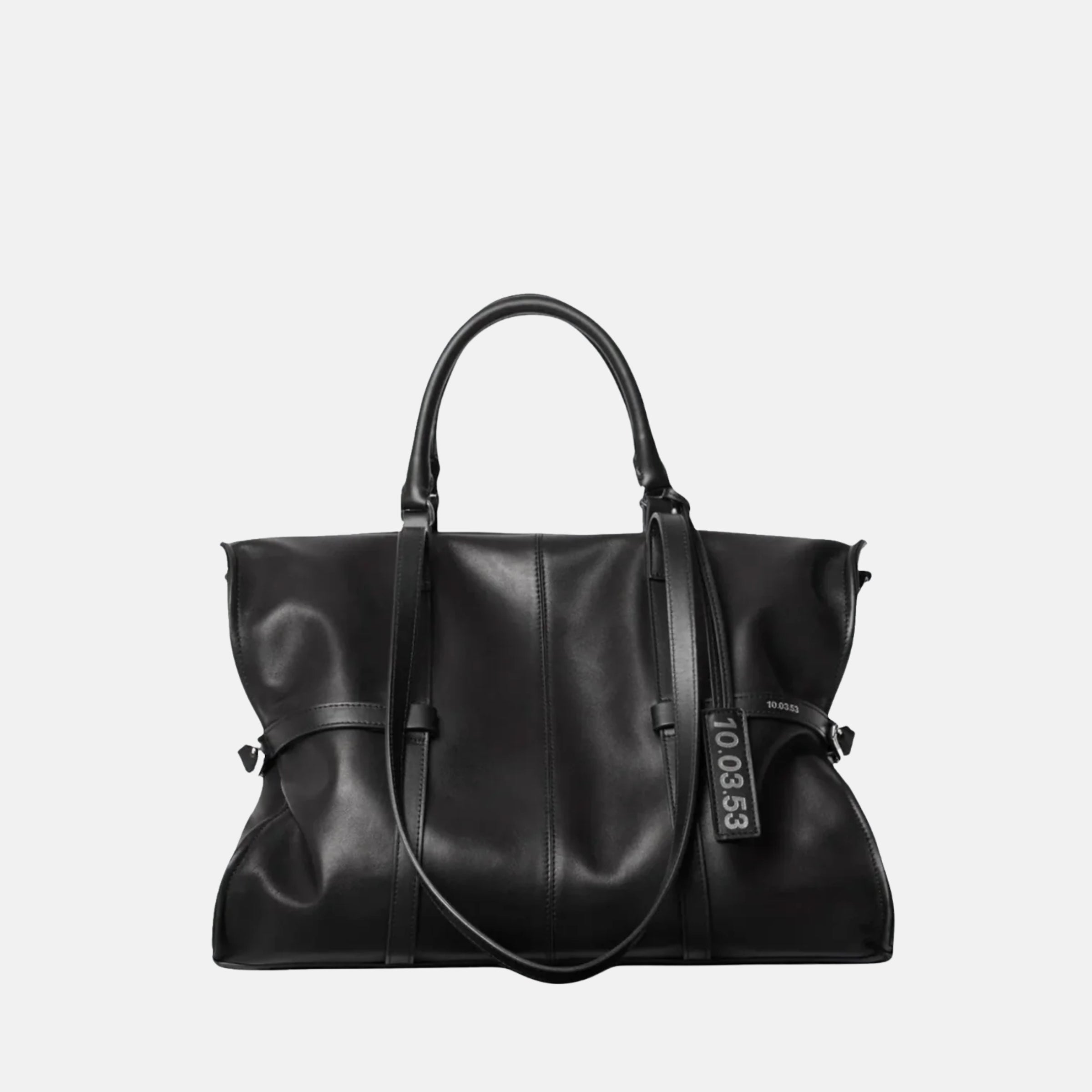 10.03.53 Black Boulevard Bag - Big Bag NY