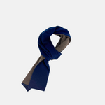 Riviera Reversible Long Cashmere Scarf - Big Bag NY
