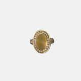 5Octobre Gold Oval Ring - Big Bag NY