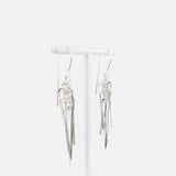 Alison Evans Silver Long Jellyfish Earrings -  Big Bag NY