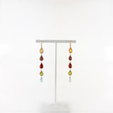 Lina's Multi Teardrop Earring Rainbow - Big Bag NY