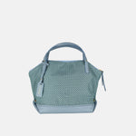 PLINIO Medium Top Handle Satchel in Cristallo - Big Bag NY