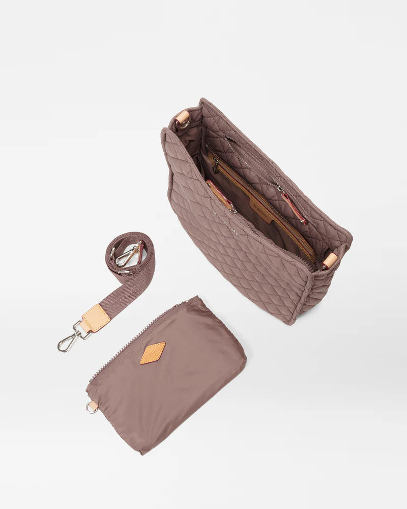 MZ Wallace Metro Box Crossbody in Mauve - Big Bag NY