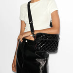MZ Wallace Small Metro Camera Bag in  Black Lacquer - Big Bag NY
