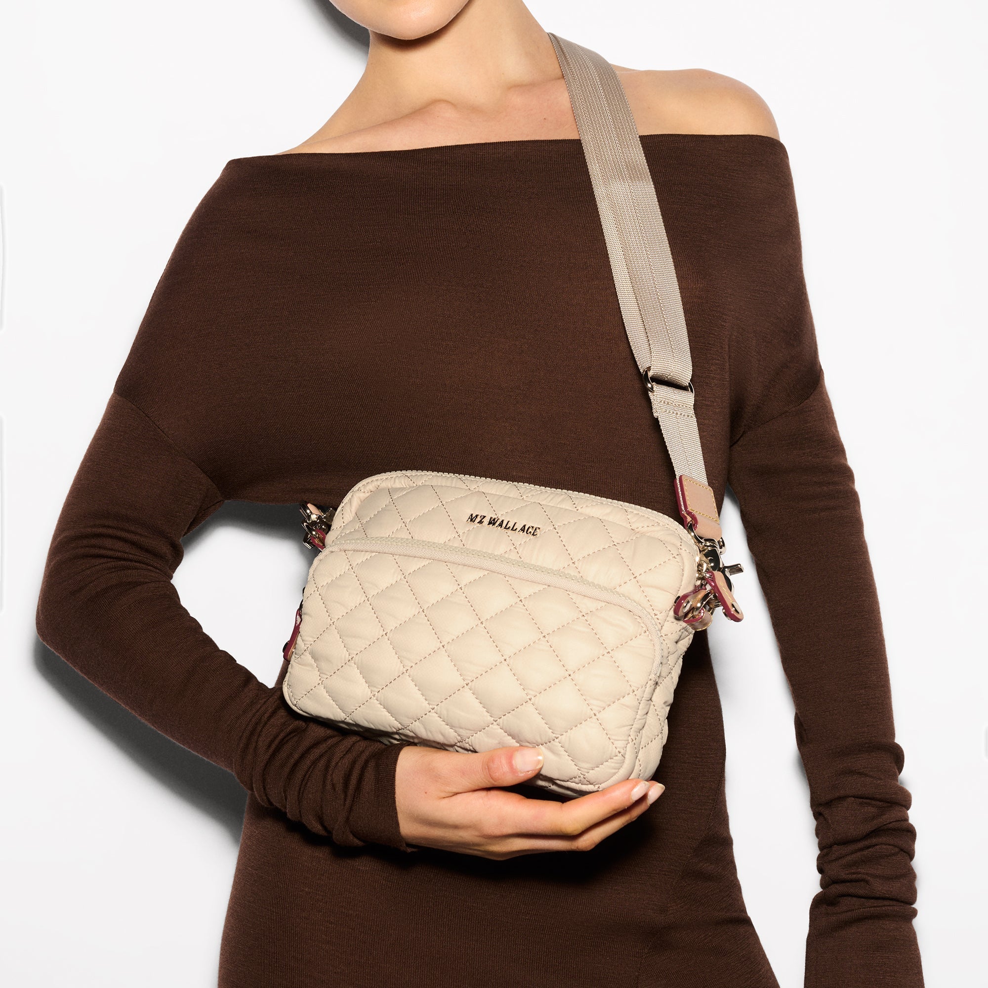 MZ Wallace Metro Camera Bag Buff - Big Bag NY 3