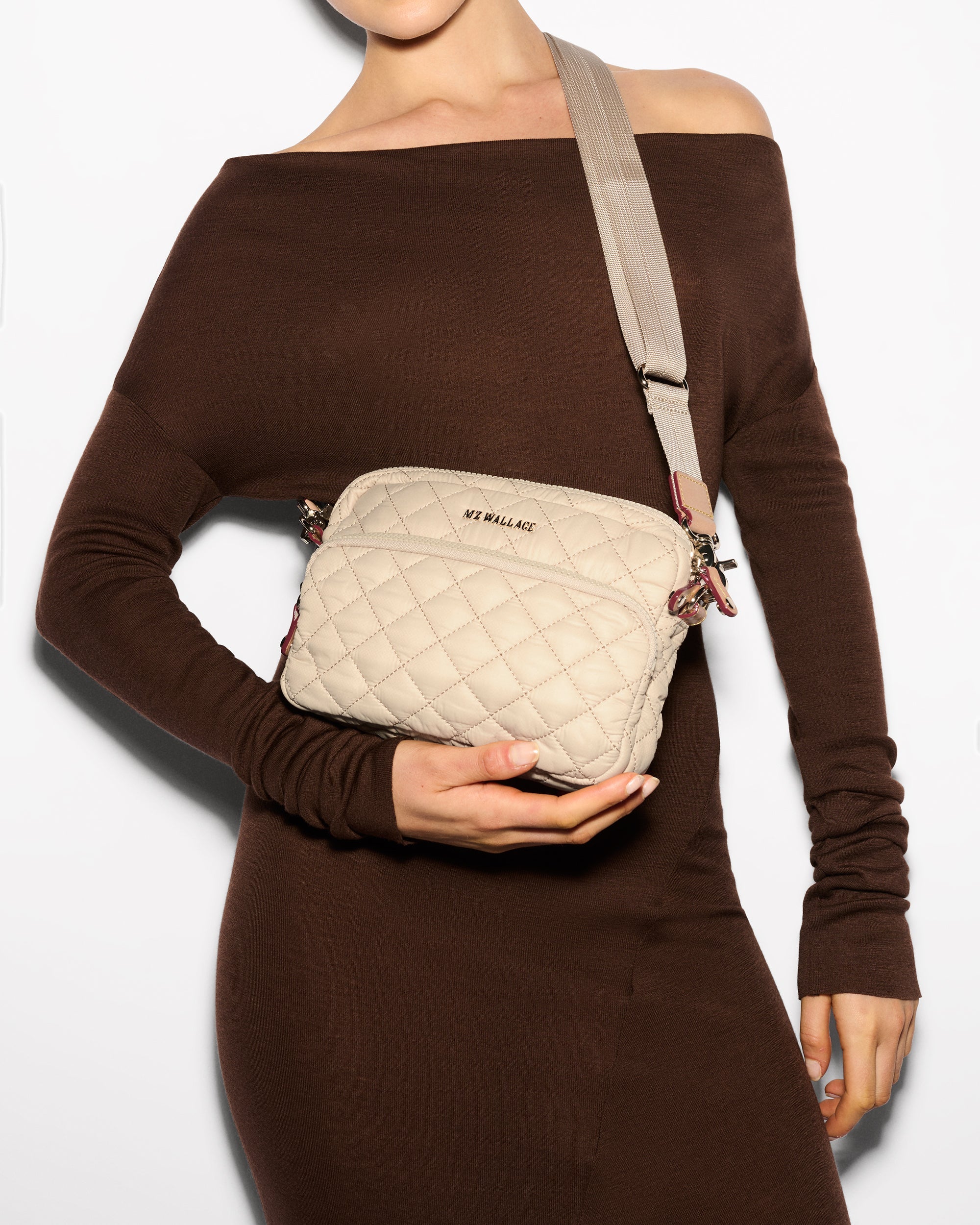 MZ Wallace Metro Camera Bag Buff - Big Bag NY 3