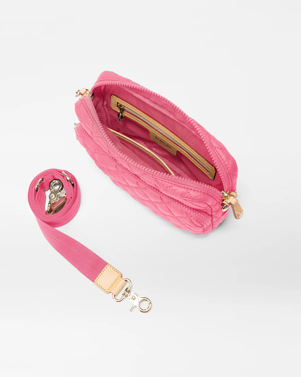 MZ Wallace Small Metro Camera Bag in Flamingo - Big Bag NY