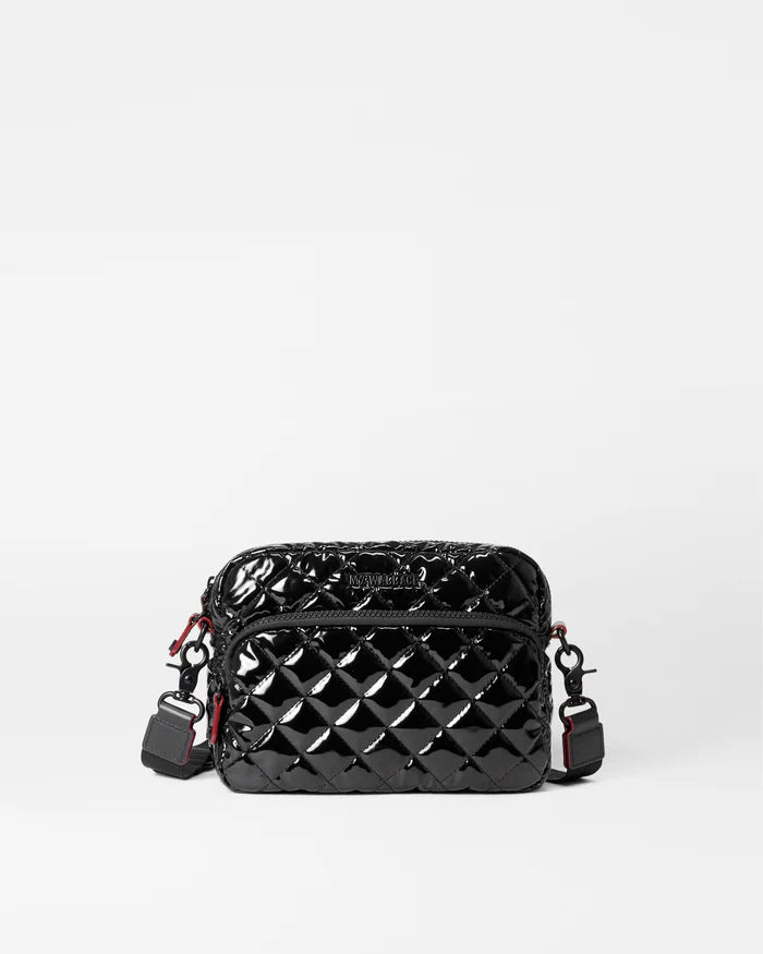 MZ Wallace Small Metro Camera Bag in  Black Lacquer - Big Bag NY