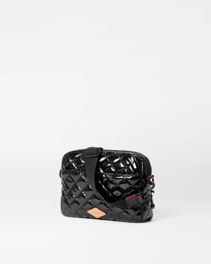 MZ Wallace Small Metro Camera Bag in  Black Lacquer - Big Bag NY
