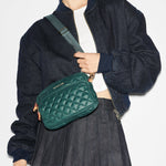 MZ Wallace Small Metro Camera Bag in Emerald - Big Bag NY